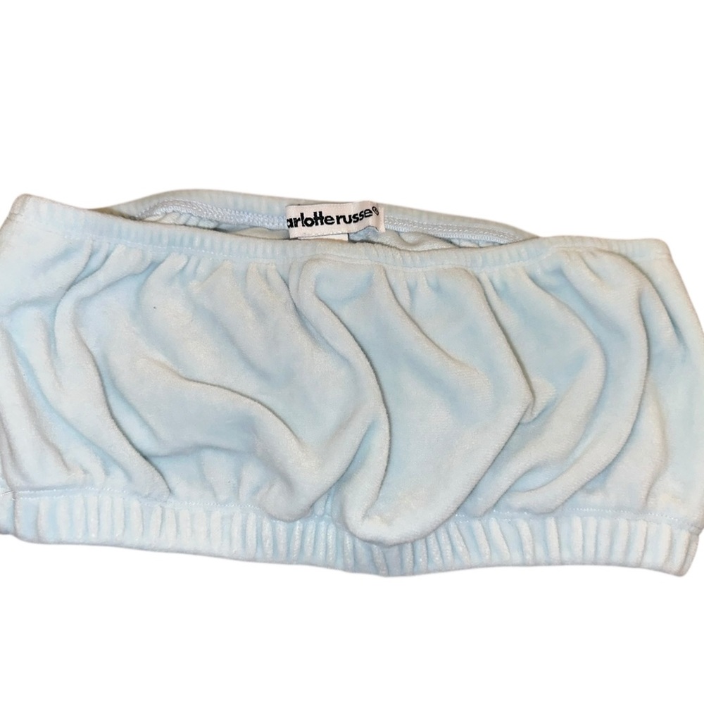 Charlotte Russe Blue Bandeau Intimates